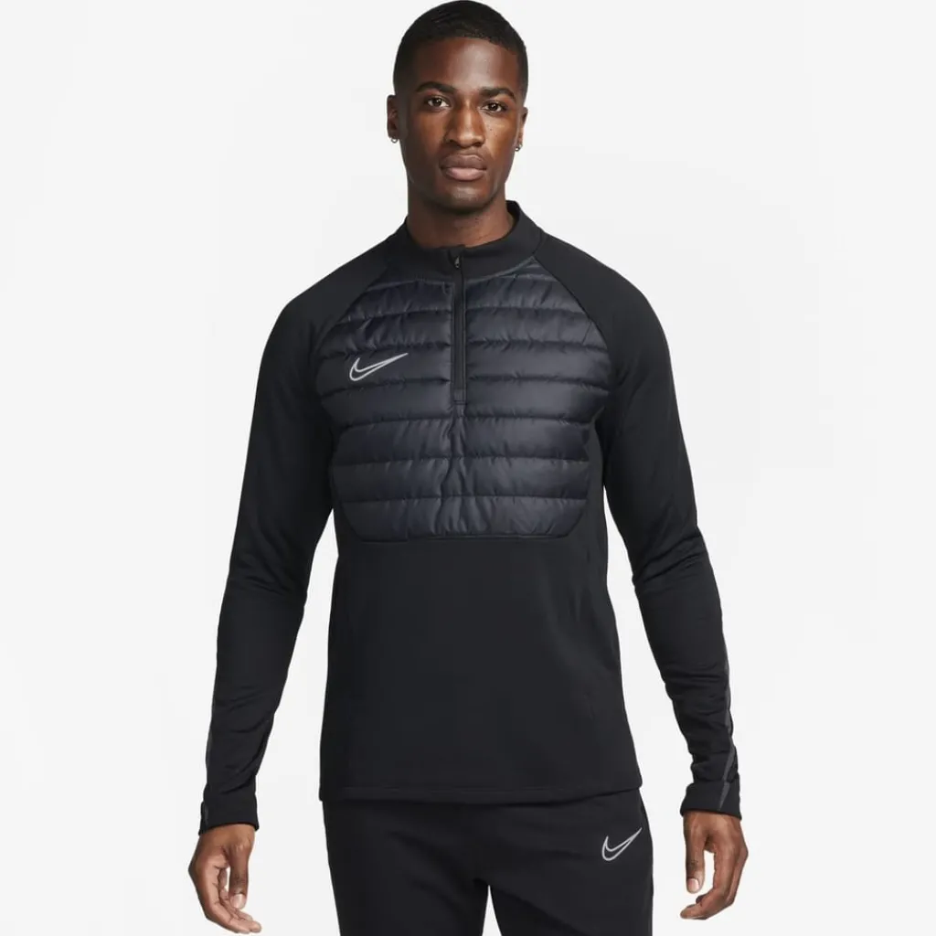 Fitness And Gymwear|Fitness And Gym Tops*Nike Winter Warrior Therma Mock Neck Sweatshirt in Black