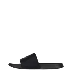 Beach Shoes*No Fear Logo Sliders in Black