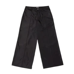 Trousers*No Fear Nylon Tailored Pant in Black