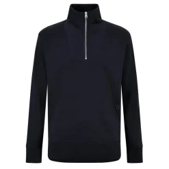 Knitwear*Norse Projects Zip Neck Regular Fit Sweatshirt in Blue