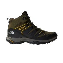 Boots*North Face Mens Hedgehog Gore Tex Mid Hiking Boots in Green