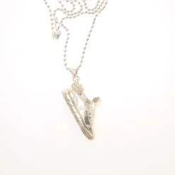Jewellery-Watches|Gifts*Off White Arrow Vulcanized Necklace in Silver