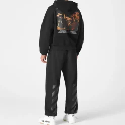 Hoodies*Off White Caravaggio Hoodie in Black