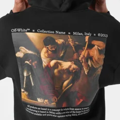 Hoodies*Off White Caravaggio Hoodie in Black