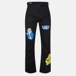 Jeans*Off White Diag Jeans in Grey