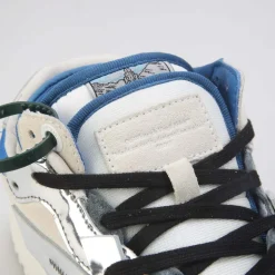 Trainers|Footwear*Off White Floating Arrow Trainers in White silver
