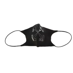 Gloves-Scarves-Umbrellas*Off White Girolamo Simple Mask in Black Grey
