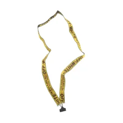Assorted*Off White Ind Belt Airpods Strap in yellow black