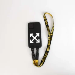Assorted*Off White Ind Belt iPhone 12 Pro Max Case in yellow black