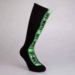 Underwear And Socks*Off White Industrial Belt Socks in black green