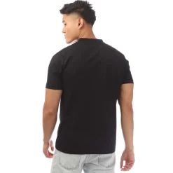 T-Shirts And Vests*Off White Logo Print T-Shirt in Black