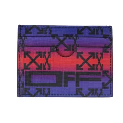 Wallets|Assorted*Off White Monogram Simple Card Case in Multi colour