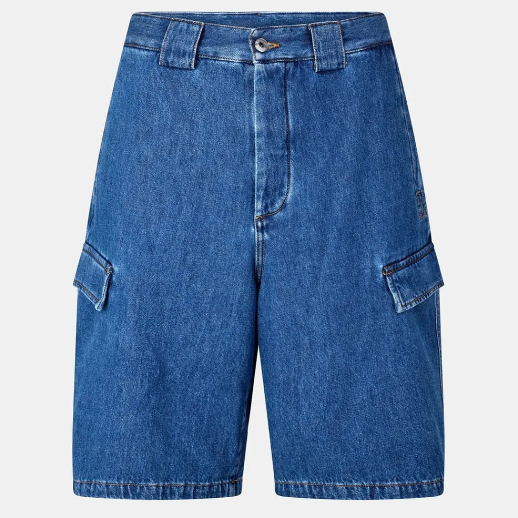 Jeans*Off White Off Denim Short in Multi