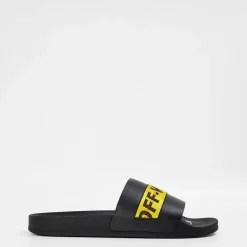 Slippers*Off White Off Industrial Slide in Multi