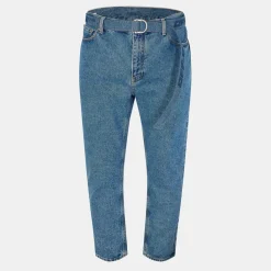 Jeans*Off White Off Low Crtch jn in Blue