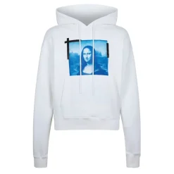 Hoodies*Off White Off Mona Lisa Hoody in White