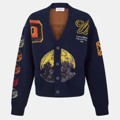 Knitwear*Off White Off Moon Cargi in Multi