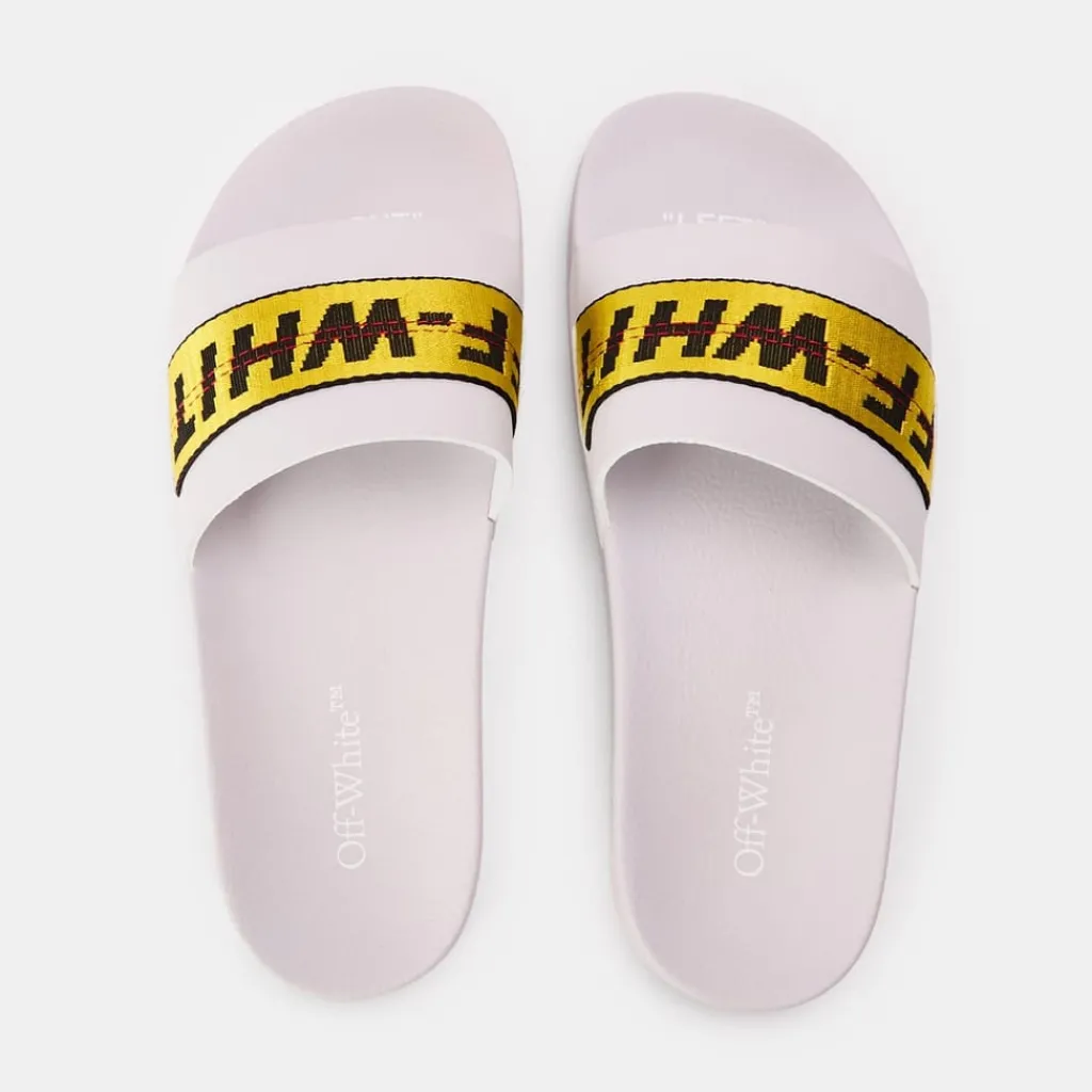 Slippers*Off White Off Tape Slide in Multi
