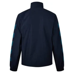 Tracksuits*Off White Outline High Neck Regular Fit Athletic Top in Grey