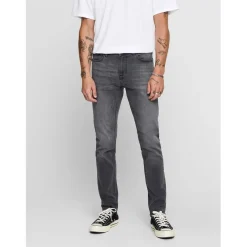 Jeans*Only and Sons Dcc Skinny Jeans in Grey