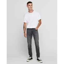 Jeans*Only and Sons Dcc Skinny Jeans in Grey