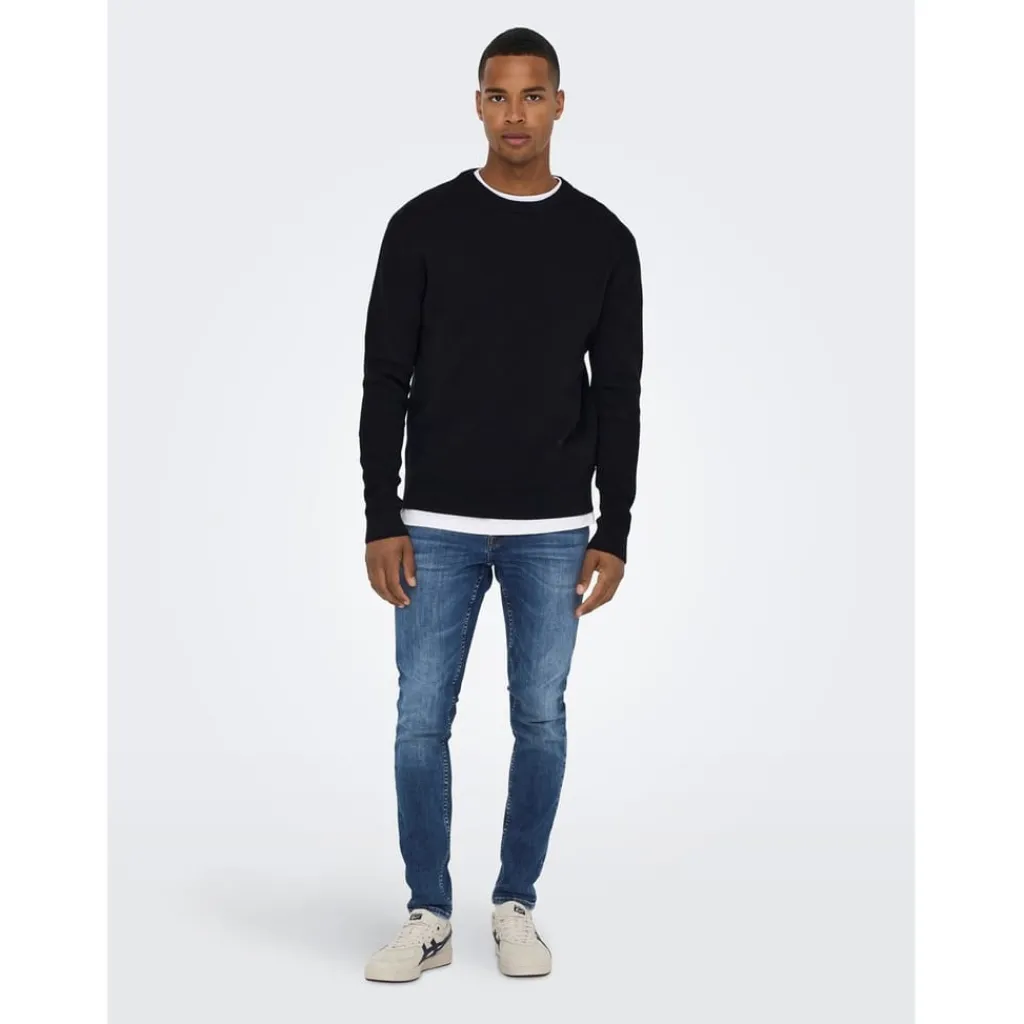 Jeans*Only and Sons Skinny Fit Jean in Blue