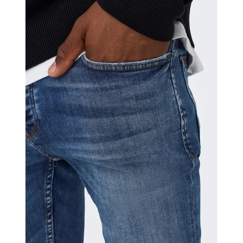 Jeans*Only and Sons Skinny Fit Jean in Blue