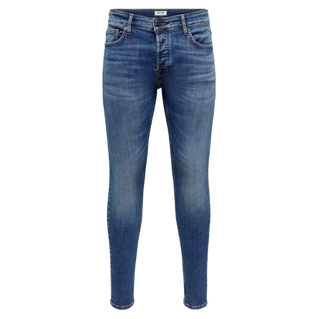 Jeans*Only and Sons Skinny Fit Jean in Blue