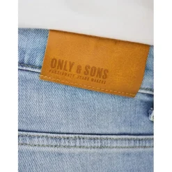 Jeans*Only and Sons Tai Tapered Five Pocket Jean in Blue