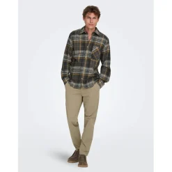 Trousers*Only Chinos in Green