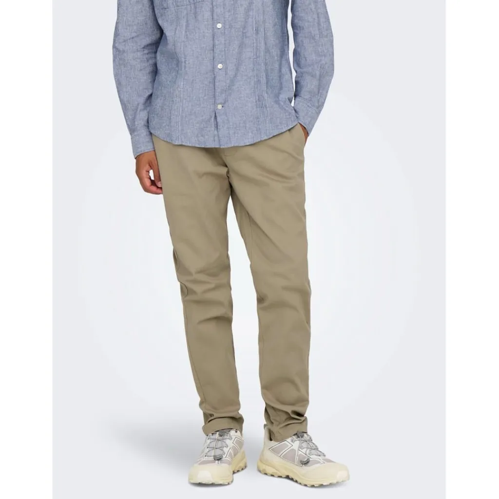Trousers*Only Pants in Beige