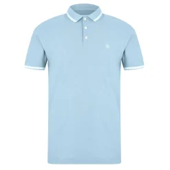 Polo Shirts*Original Penguin Con Tip Regular Fit Polo Shirt in Blue
