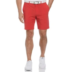 Fitness And Gym Shorts*Original Penguin Golf 8 Inch Chino Shorts in Red