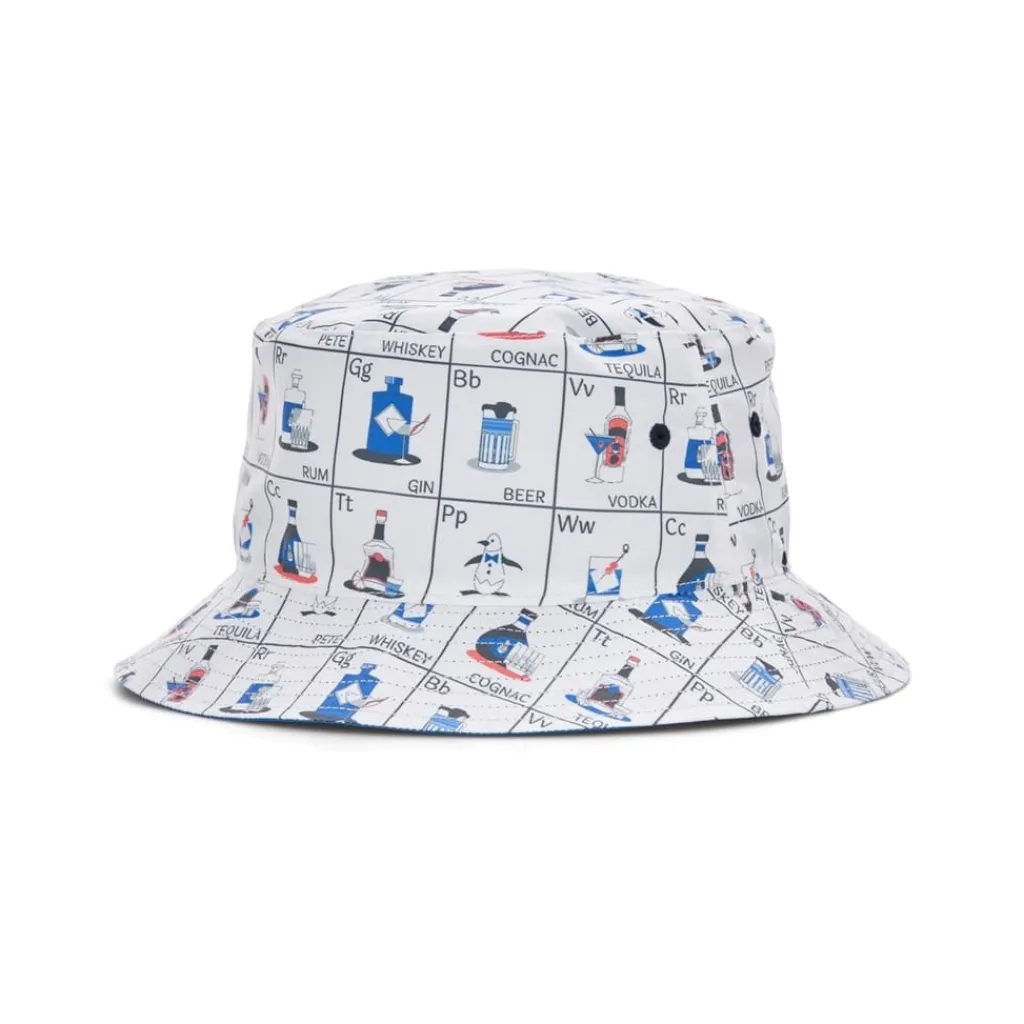 Caps-Hats*Original Penguin Golf Pp Fest Reversi in White