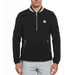 Coats And Jackets*Original Penguin Golf Quarter Zip Lghtwg in Black