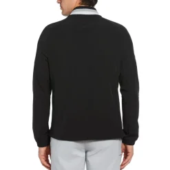 Coats And Jackets*Original Penguin Golf Quarter Zip Lghtwg in Black