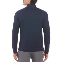 Sweatshirts*Original Penguin Golf Zip Neck Regular Fit Sweatshirt in Blue