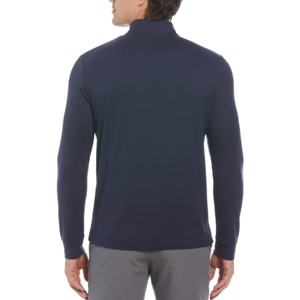 Sweatshirts*Original Penguin Golf Zip Neck Regular Fit Sweatshirt in Blue