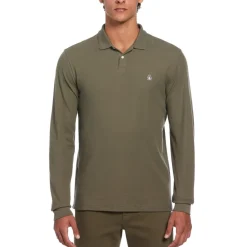 Polo Shirts*Original Penguin Long Sleeve Regular Fit Polo Shirt in Multi