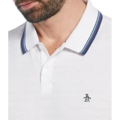 Polo Shirts*Original Penguin Regular Fit Short Sleeve Shirt in White