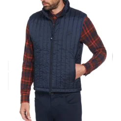 Coats And Jackets*Original Penguin Vertical Quilted Gilet in Navy