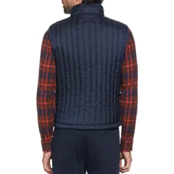 Coats And Jackets*Original Penguin Vertical Quilted Gilet in Navy