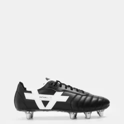 Football Boots*Oxen Raptor Elite Adults Soft Ground Football Boots in Black