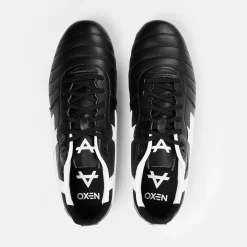Football Boots*Oxen Raptor Elite Adults Soft Ground Football Boots in Black