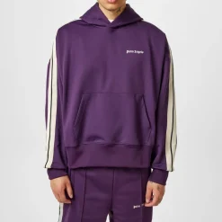 Tracksuits*Palm Angels Classic Logo Track Hoodie in Purple