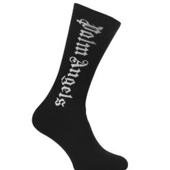 Underwear And Socks*Palm Angels Gothic Socks in Black