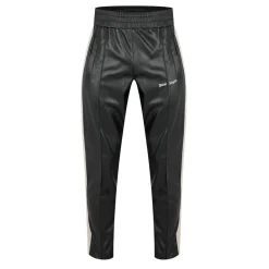 Tracksuits*Palm Angels Leather Regular Fit Track Pants in Black