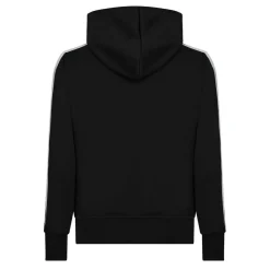 Tracksuits*Palm Angels Side Stripe Logo Hoodie in Black