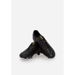 Football Boots*Pantofola d Oro Epoca Kang Com Firm Ground Football Boots in Black