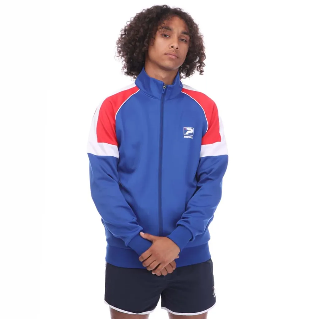 Tracksuits*Patrick Mick Track Top in Blue